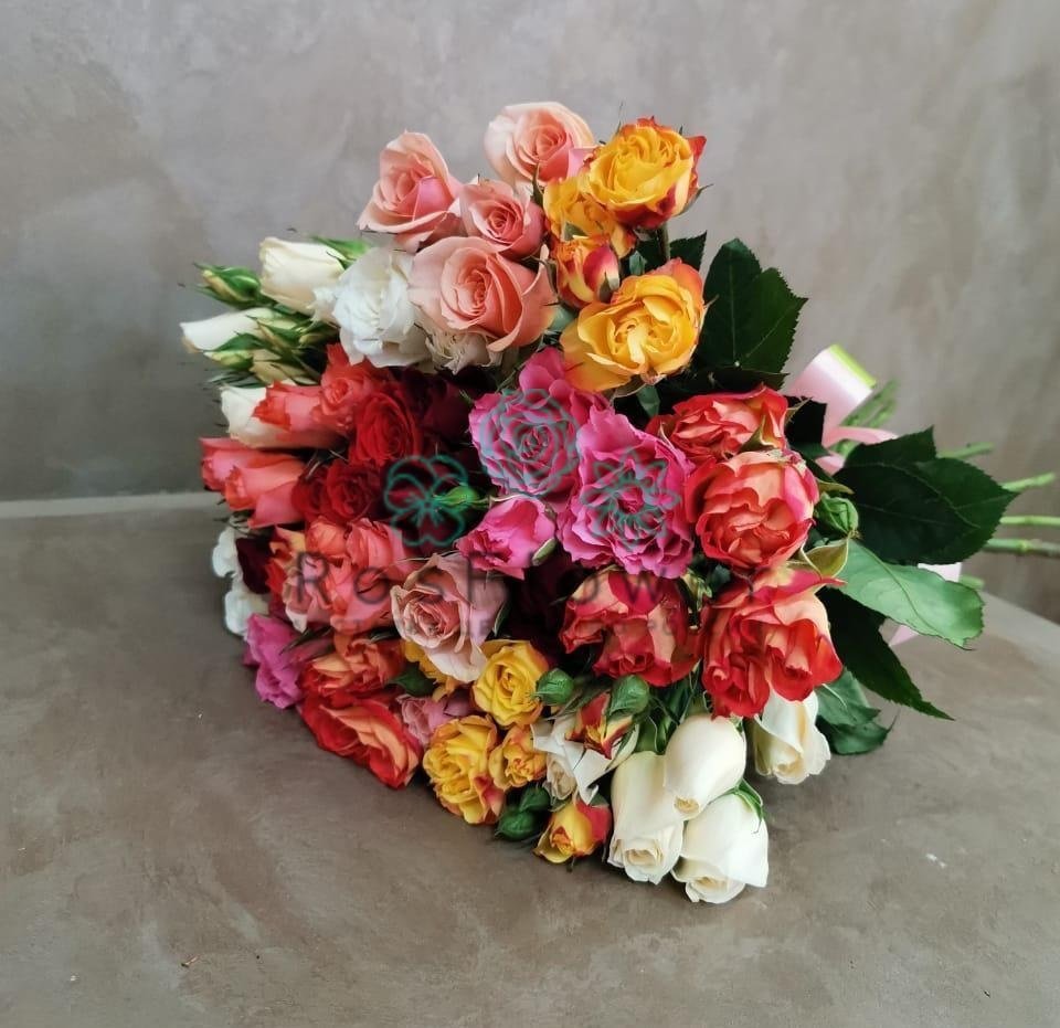 Букет цветов из: Розы в Нижнее Казанище