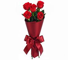 Букет 5 Красных роз Эдлесс Лав в Нижнее Казанище