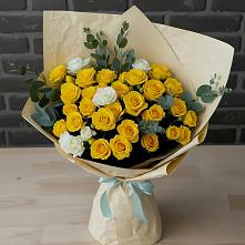 Букет цветов из:  Розы #REPLACE_PRED# Нижнее Казанище