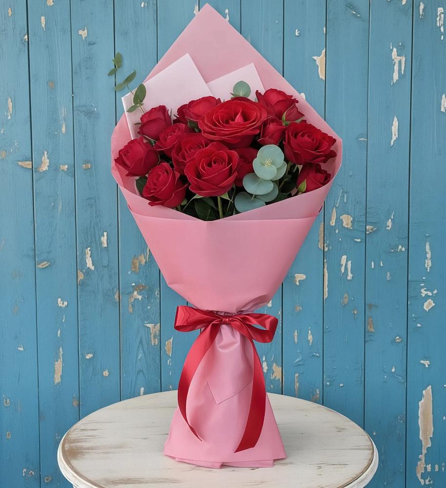 Букет цветов из: Розы в Нижнее Казанище