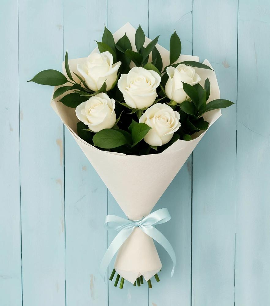 Букет цветов из: Розы в Нижнее Казанище