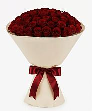 Букет 101 Бордовая роза Блэк Бакарра #REPLACE_PRED# Нижнее Казанище