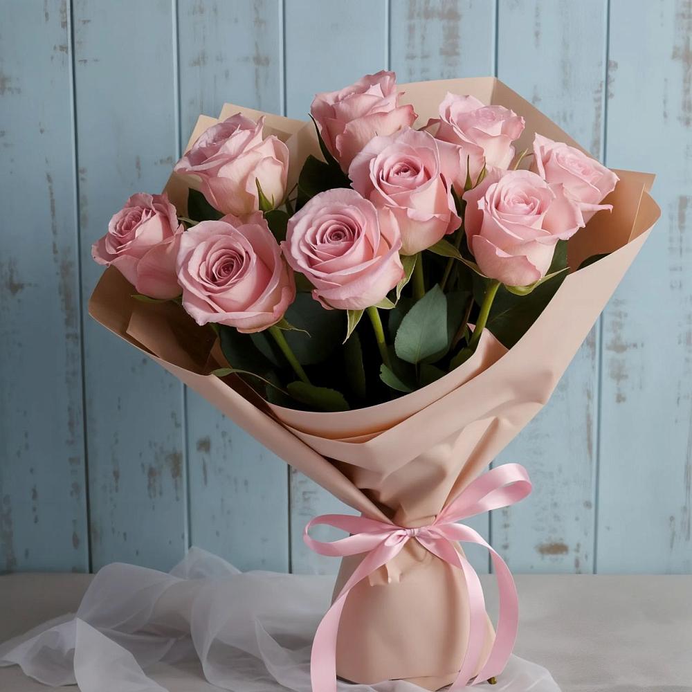 Букет цветов из: Розы в Нижнее Казанище