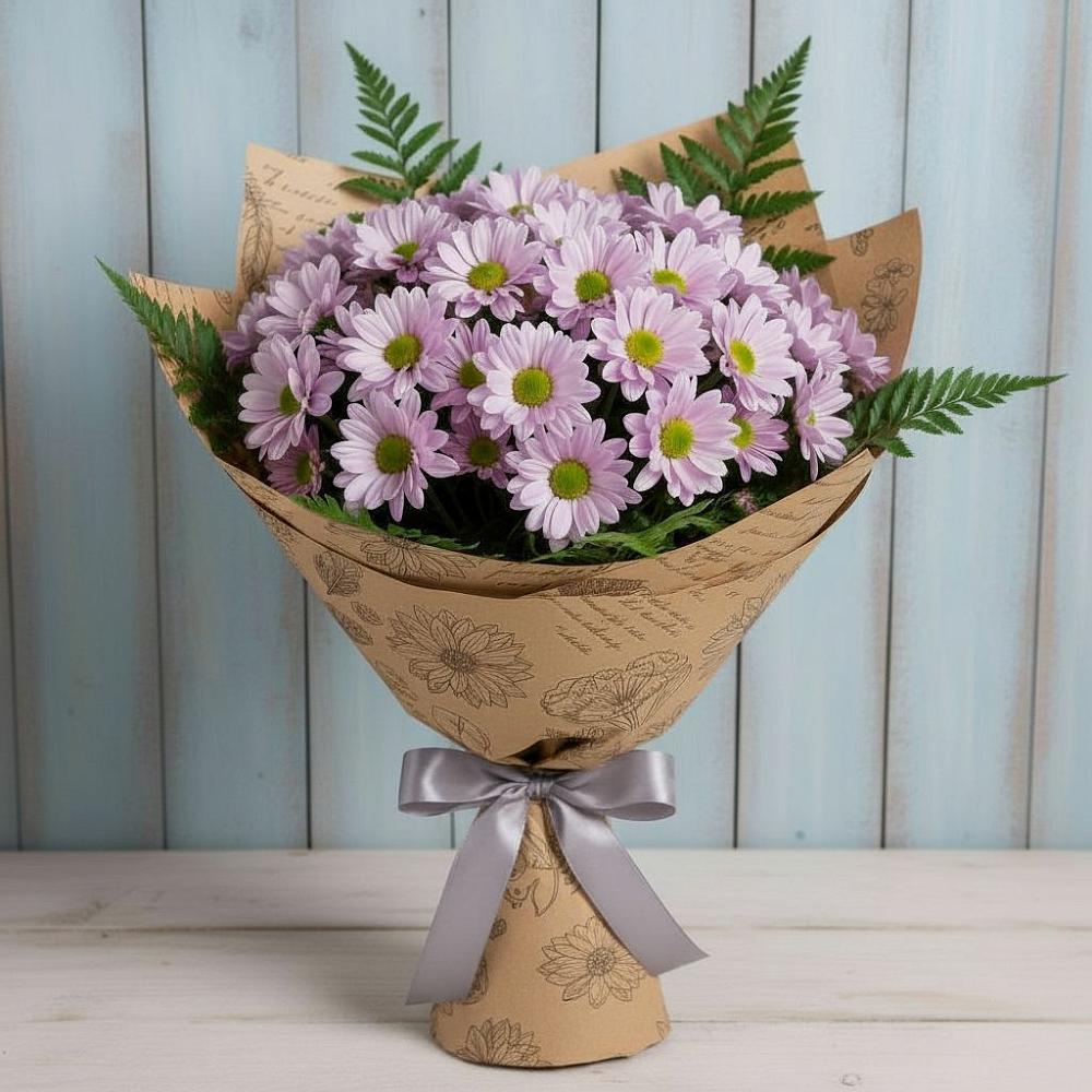 Букет цветов из: Хризантемы в Нижнее Казанище