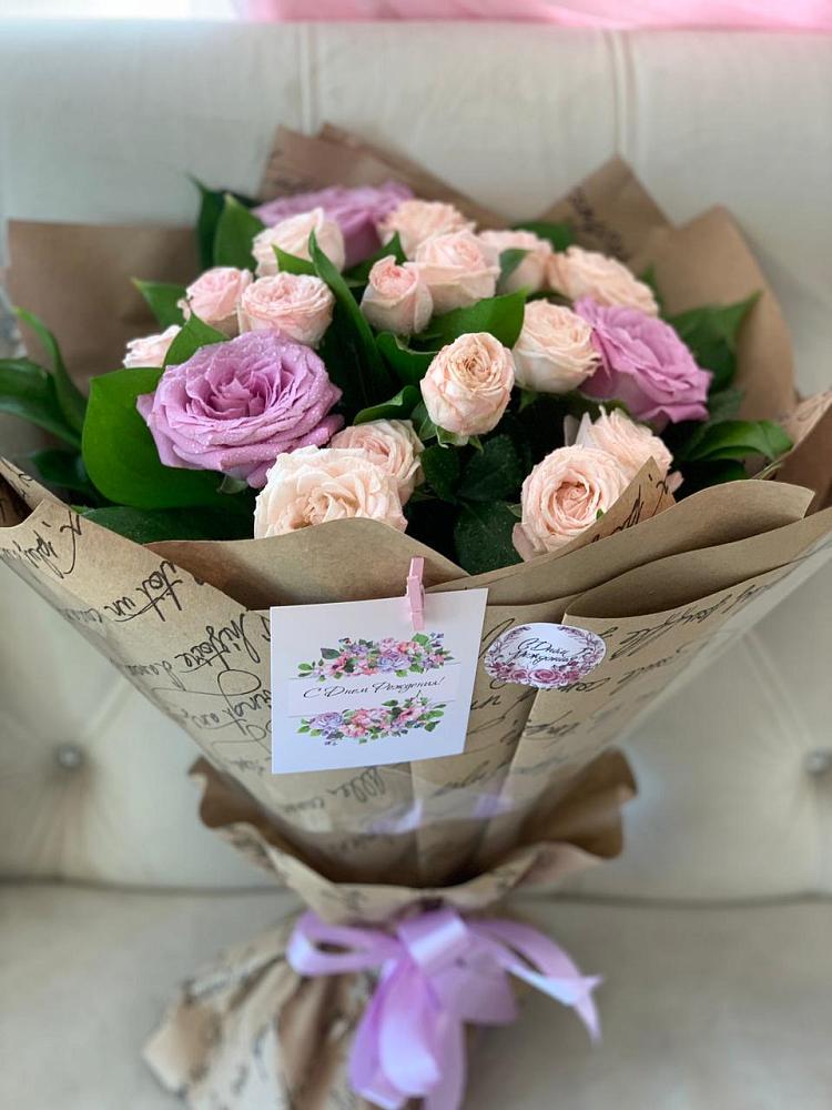 Букет цветов из: Розы в Нижнее Казанище