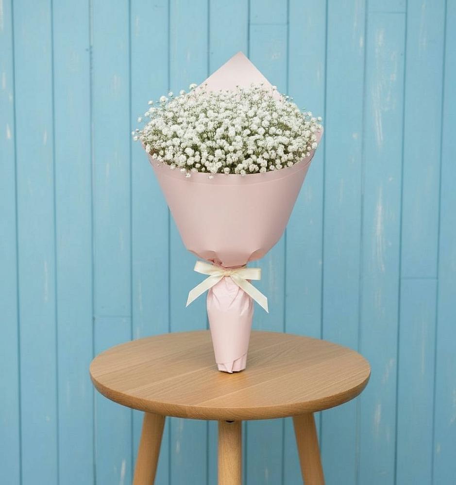 Букет цветов из: Гипсофила в Нижнее Казанище