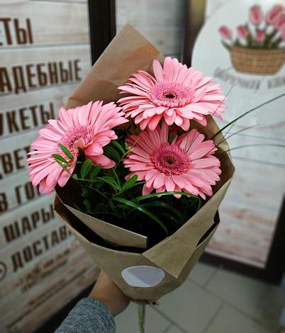 Букет цветов из: Герберы в Нижнее Казанище