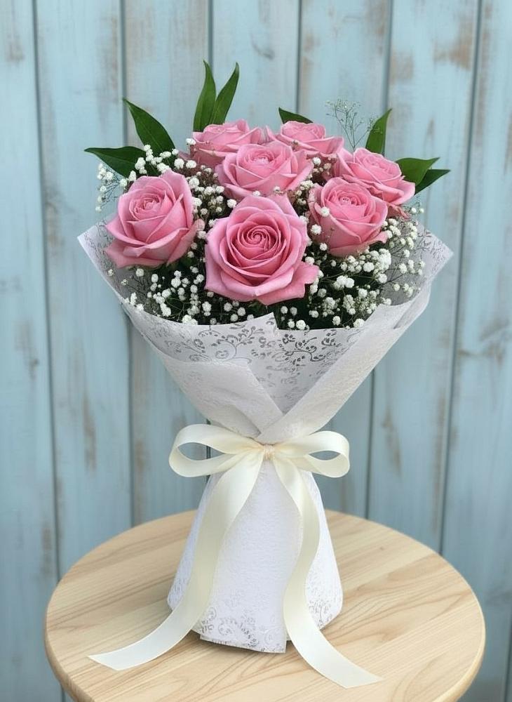 Букет цветов из: Розы в Нижнее Казанище