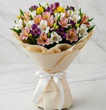 Букет цветов из:  Альстромерии в Нижнее Казанище