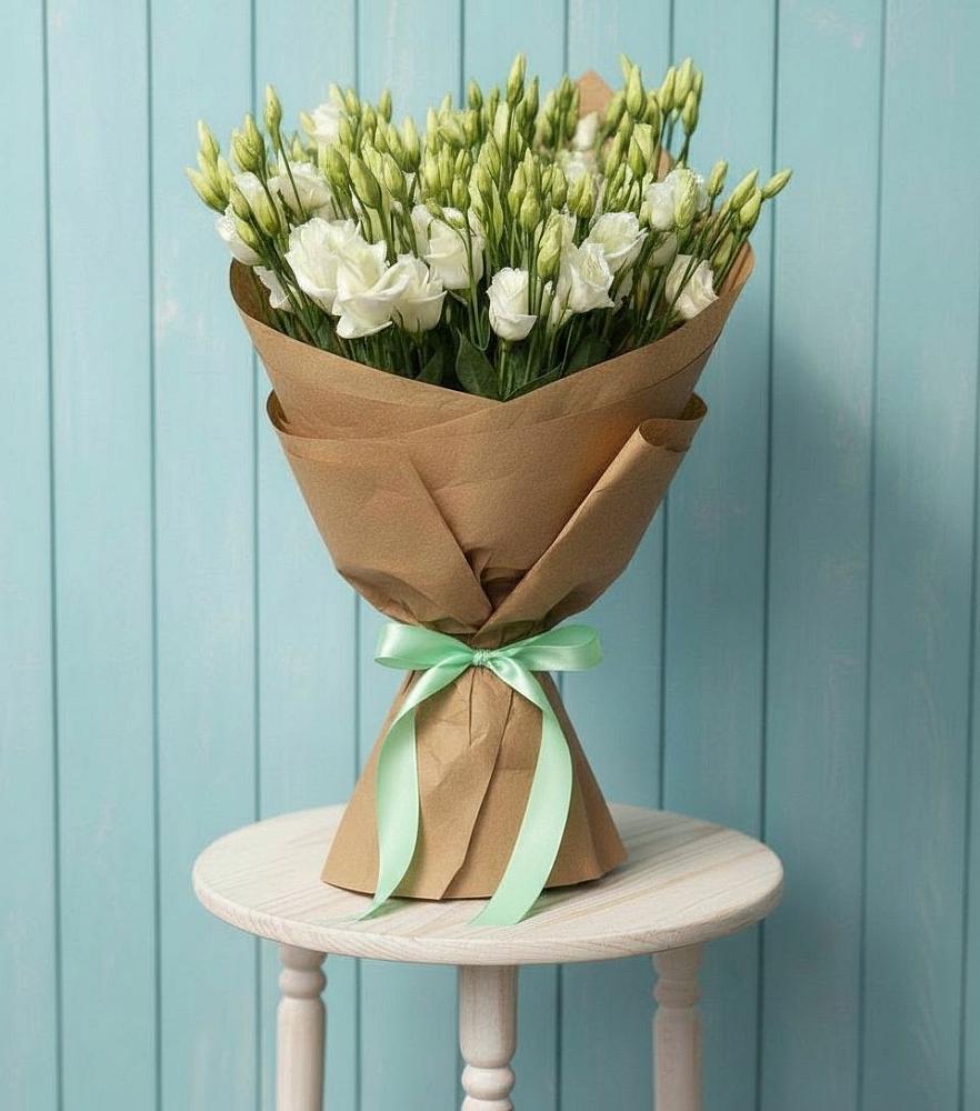 Букет цветов из: Лизиантусы в Нижнее Казанище