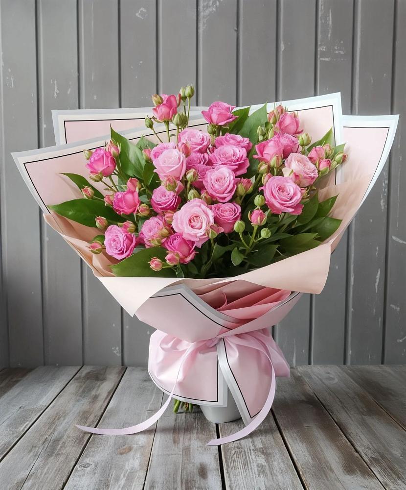 Букет Розовый кустик в Нижнее Казанище