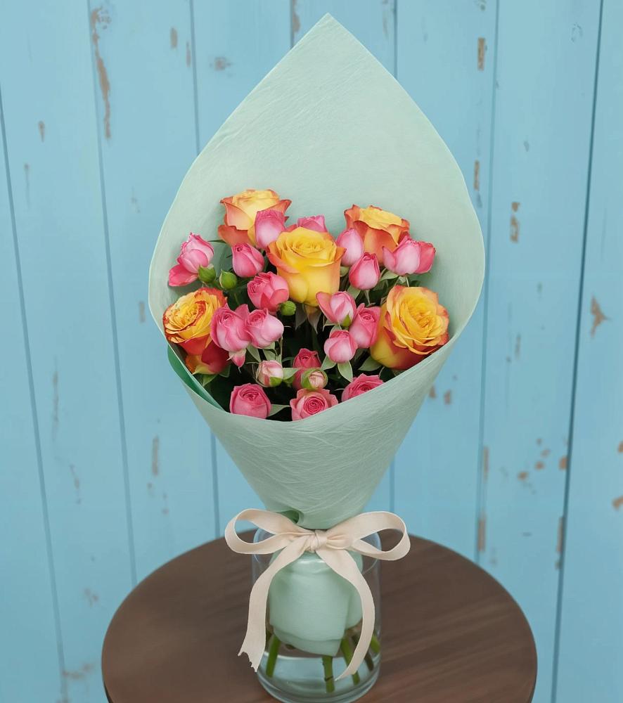 Букет цветов из: Розы в Нижнее Казанище