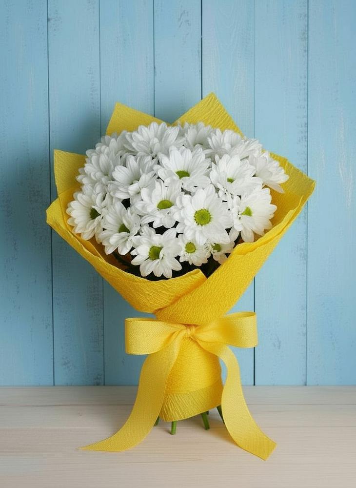 Букет цветов из: Хризантемы в Нижнее Казанище