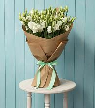 Букет цветов из:  Лизиантусы в Нижнее Казанище