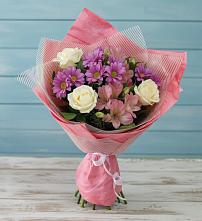 Букет цветов из:  Герберы в Нижнее Казанище