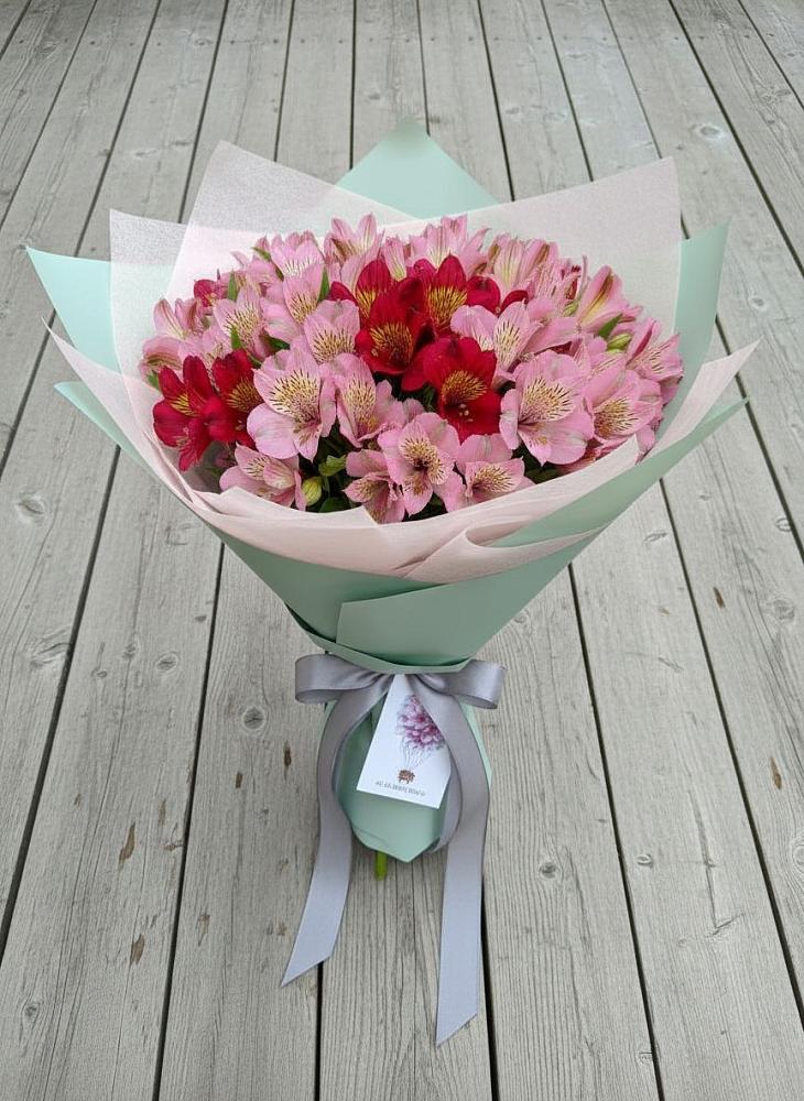 Букет цветов из: Альстромерии в Нижнее Казанище