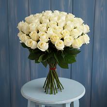 Букет 51 Белая роза Эдлесс Лав #REPLACE_PRED# Нижнее Казанище