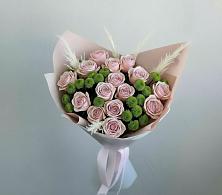 Букет цветов из:  Розы и Хризантемы в Нижнее Казанище