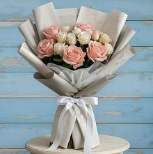Букет цветов из:  Розы #REPLACE_PRED# Нижнее Казанище