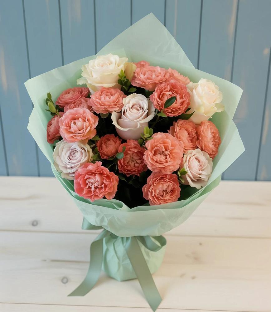 Букет цветов из: Розы в Нижнее Казанище