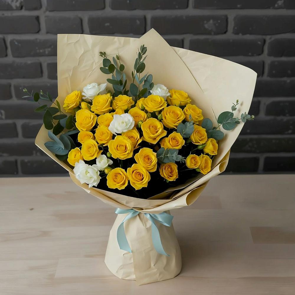 Букет цветов из: Розы в Нижнее Казанище