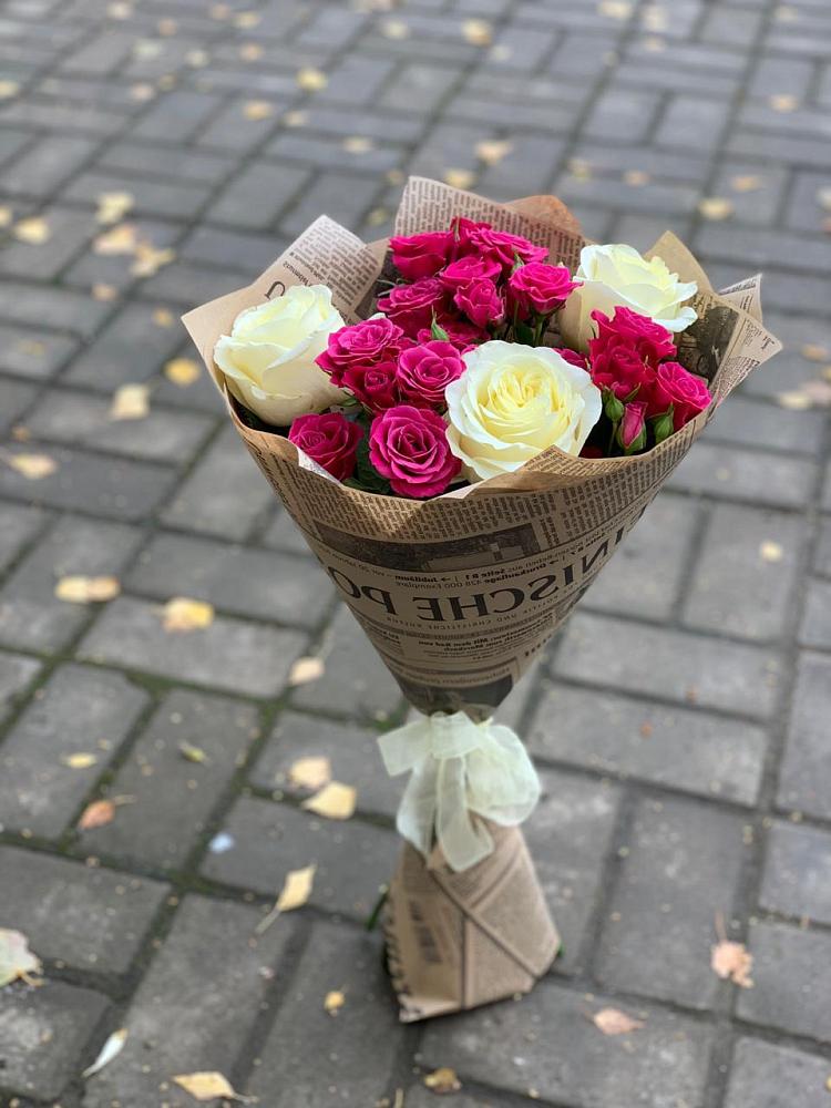 Букет цветов из: Розы в Нижнее Казанище