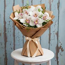 Букет цветов из:  Орхидеи и Розы в Нижнее Казанище